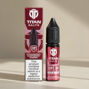 Gold Bar Titan Strawberry Raspberry Cherry Nic Salt E-Liquid